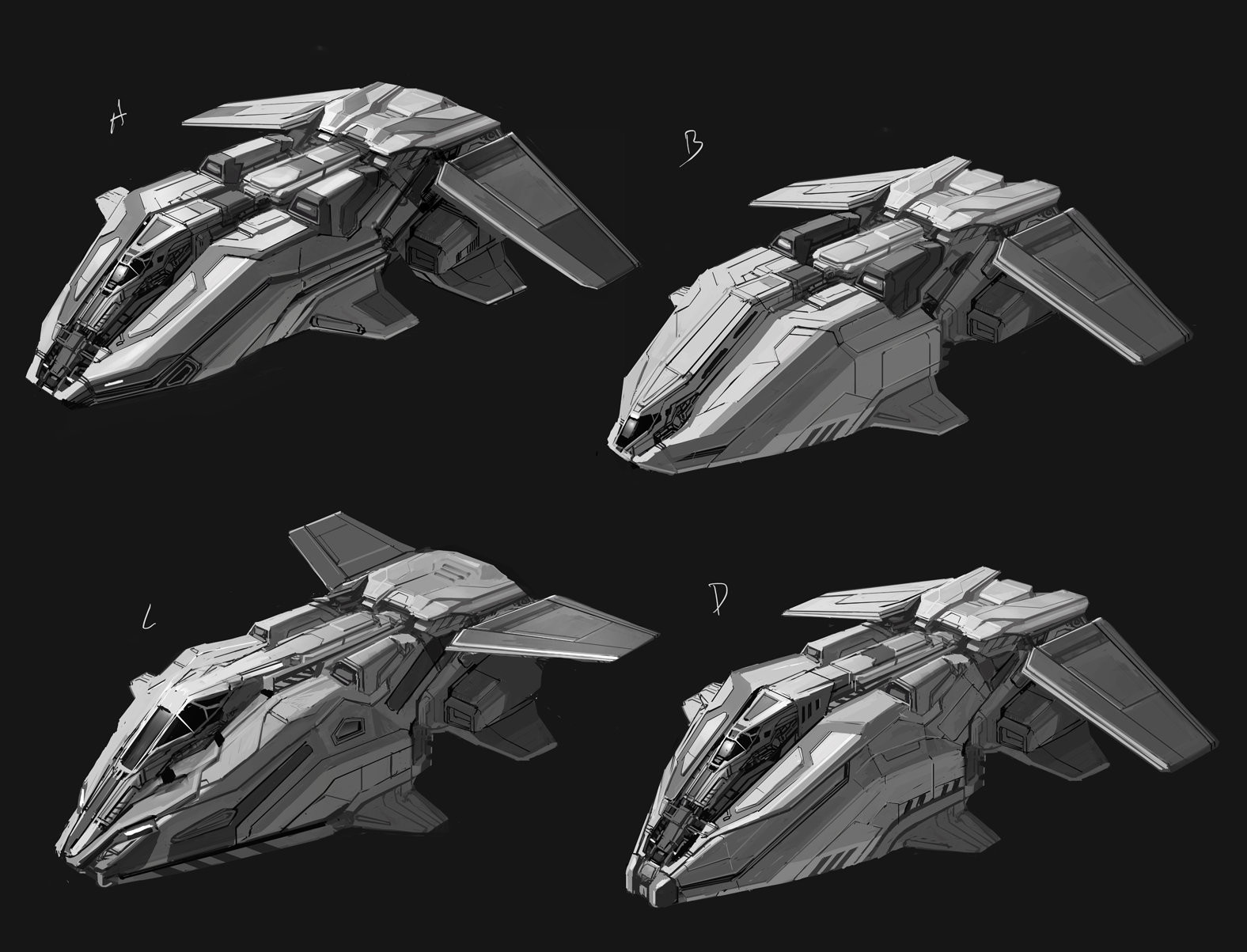 LEWIS FISCHER - Classic craft / Ships designs for Elite Dangerous Game